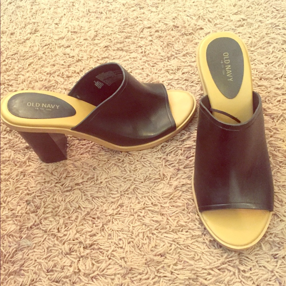 Old Navy Slide heels
